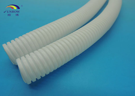 Porcellana Tubi ondulati bianchi elettrici del condotto pp resistenza al fuoco interna del diametro di 48mm - di 5.5mm fornitore